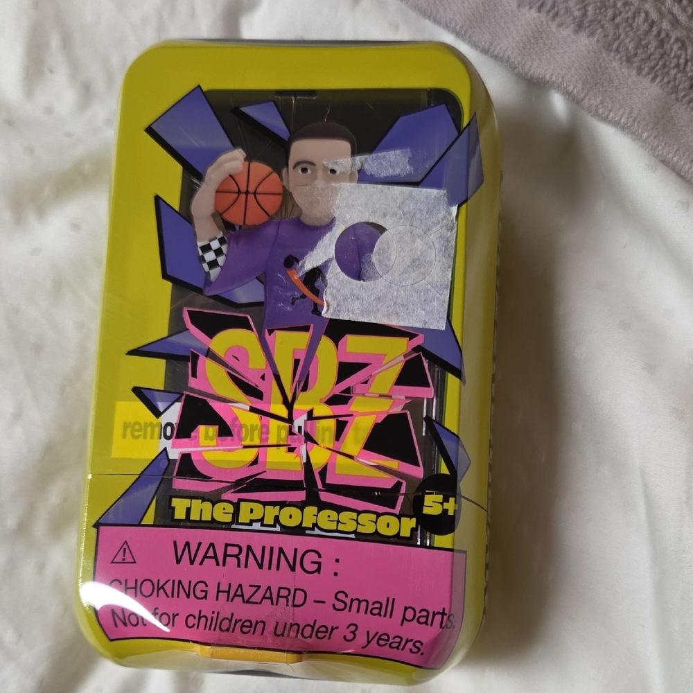 The Professor Action Figure - Purple and Yellow